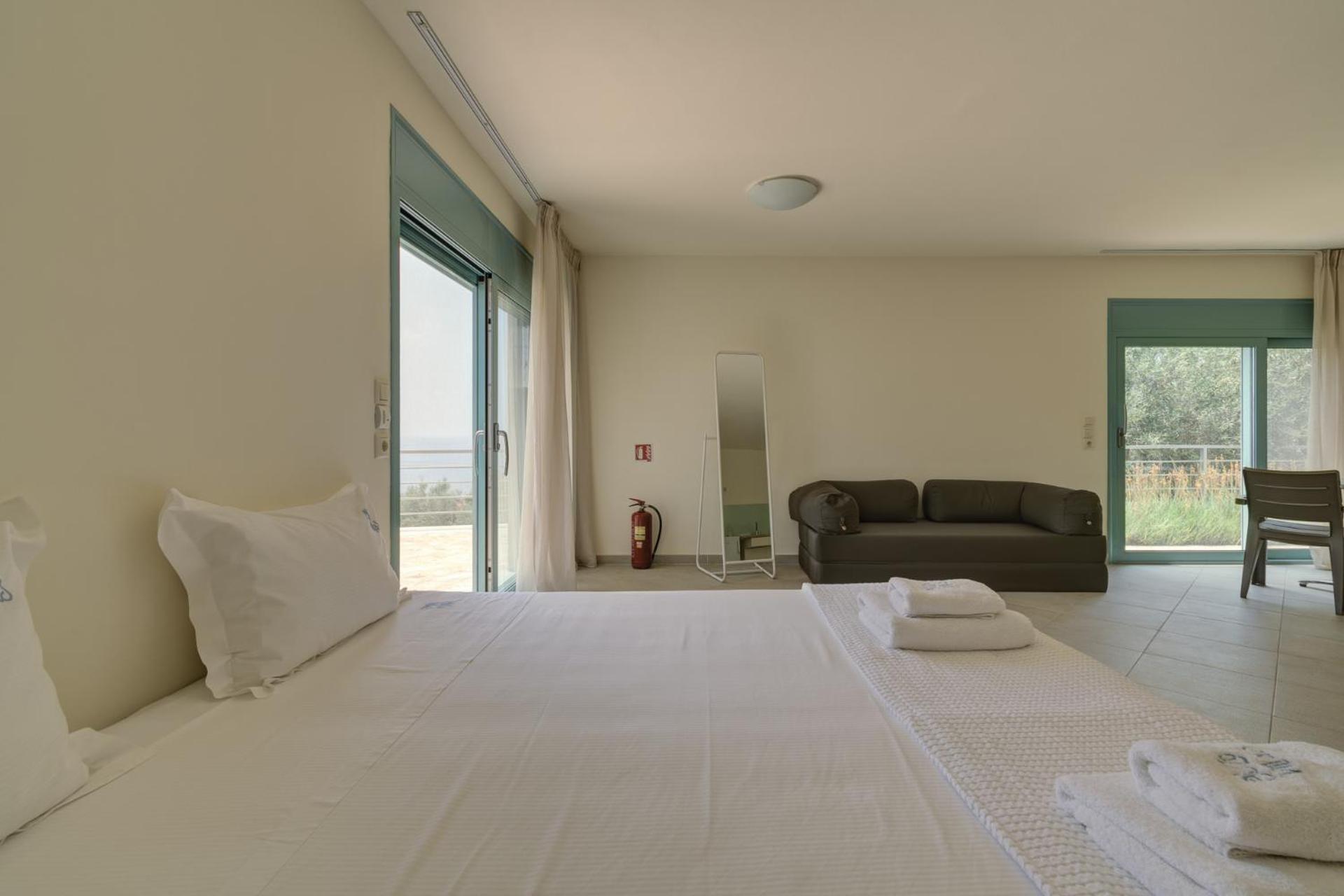 Ouzo Panoramic Houses 2, With Private Pool Plomari Luaran gambar