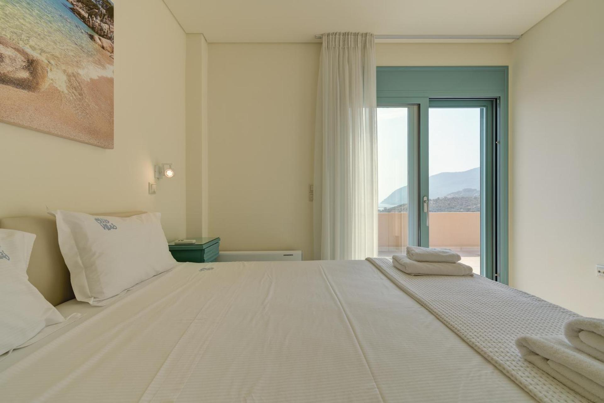 Ouzo Panoramic Houses 2, With Private Pool Plomari Luaran gambar