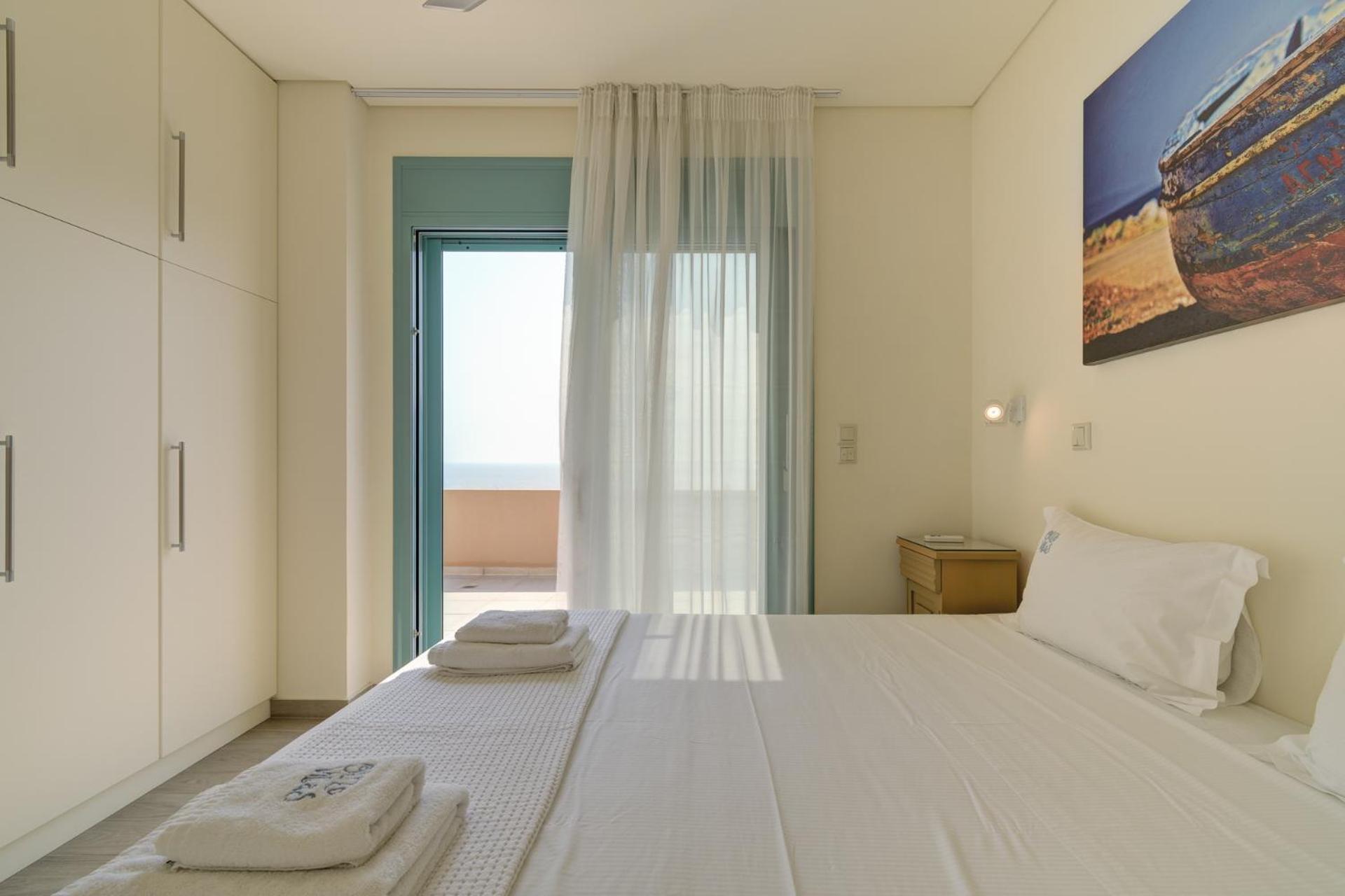 Ouzo Panoramic Houses 2, With Private Pool Plomari Luaran gambar