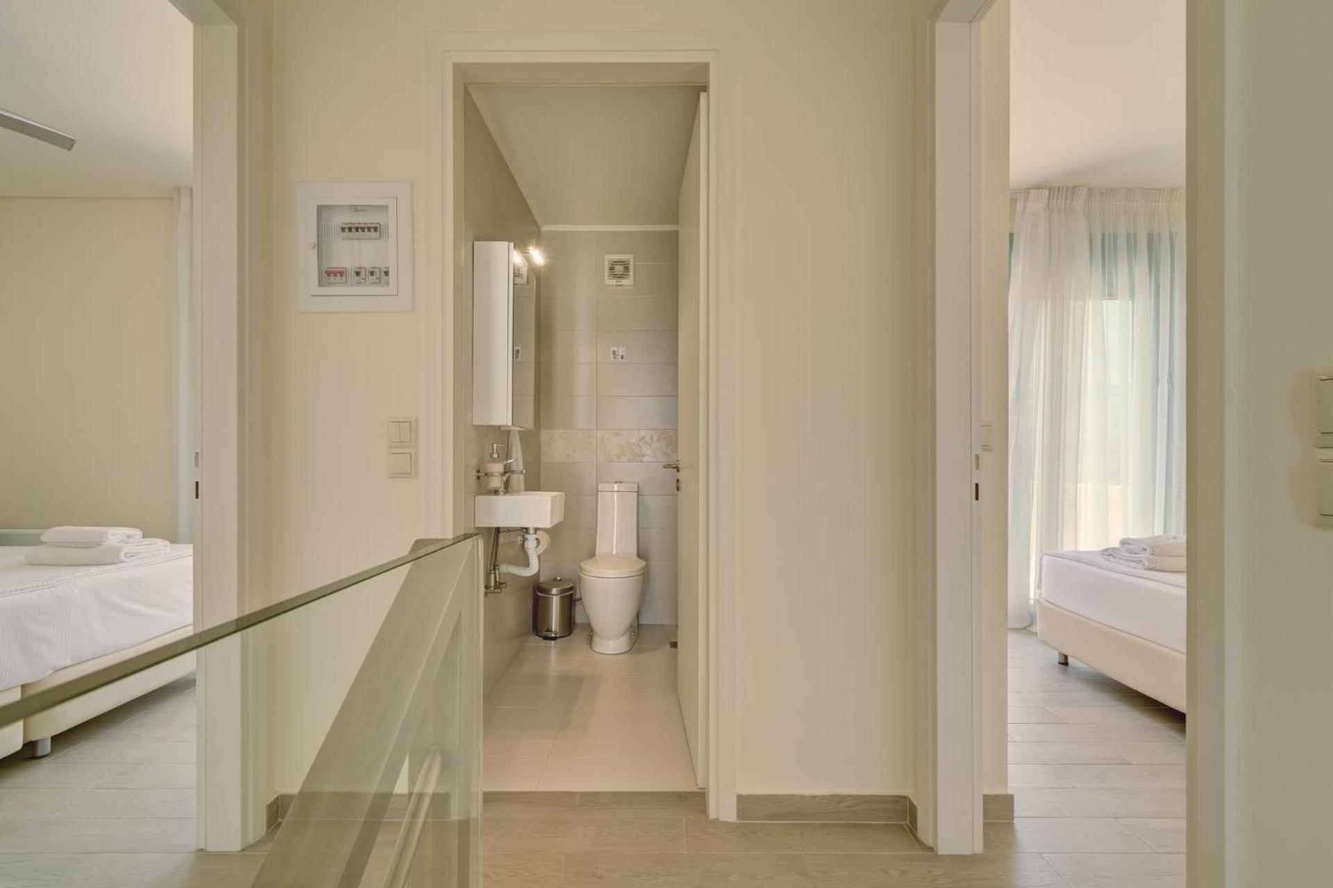 Ouzo Panoramic Houses 2, With Private Pool Plomari Luaran gambar