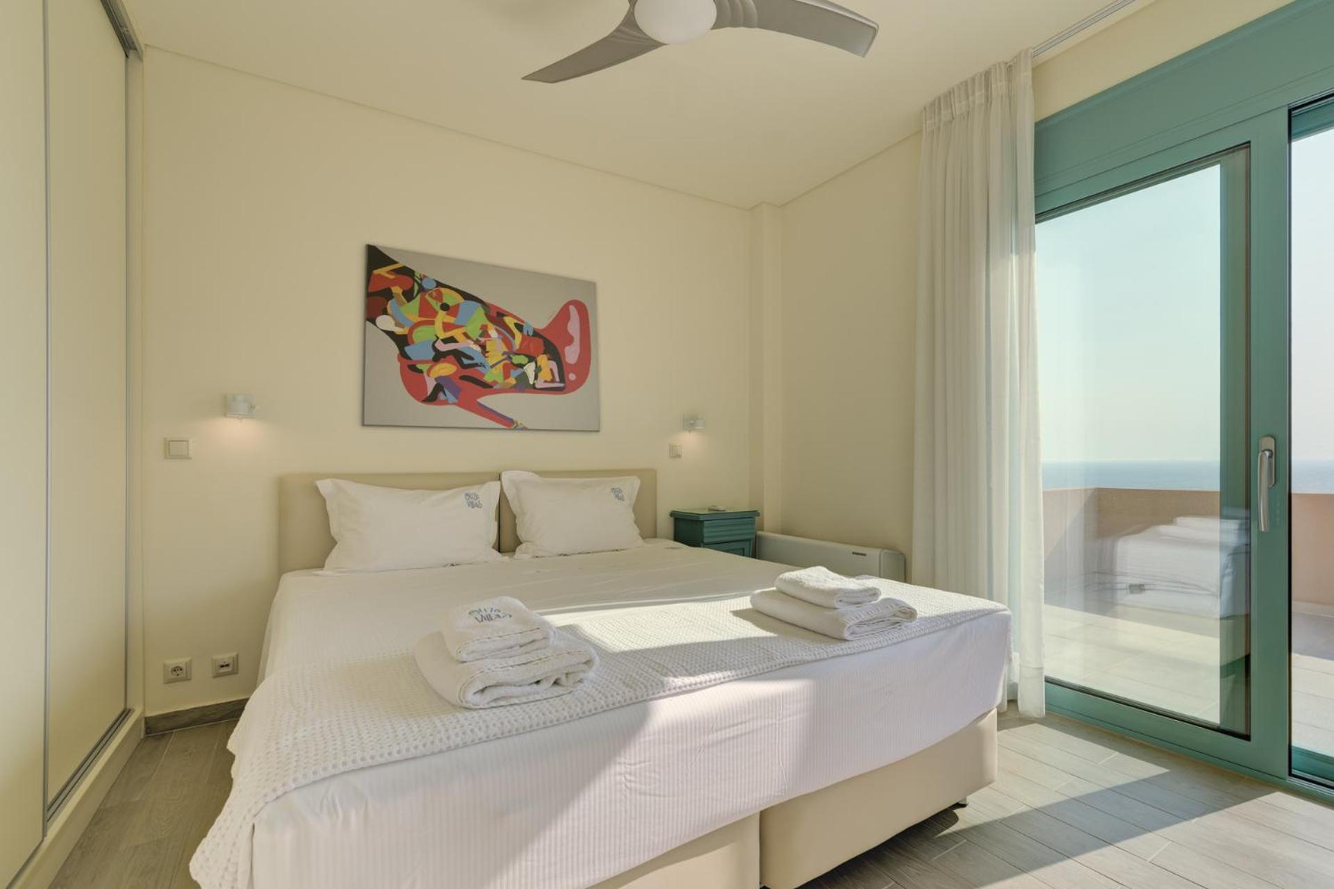 Ouzo Panoramic Houses 2, With Private Pool Plomari Luaran gambar