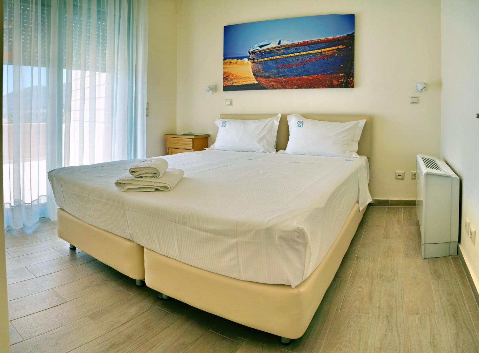 Ouzo Panoramic Houses 2, With Private Pool Plomari Luaran gambar