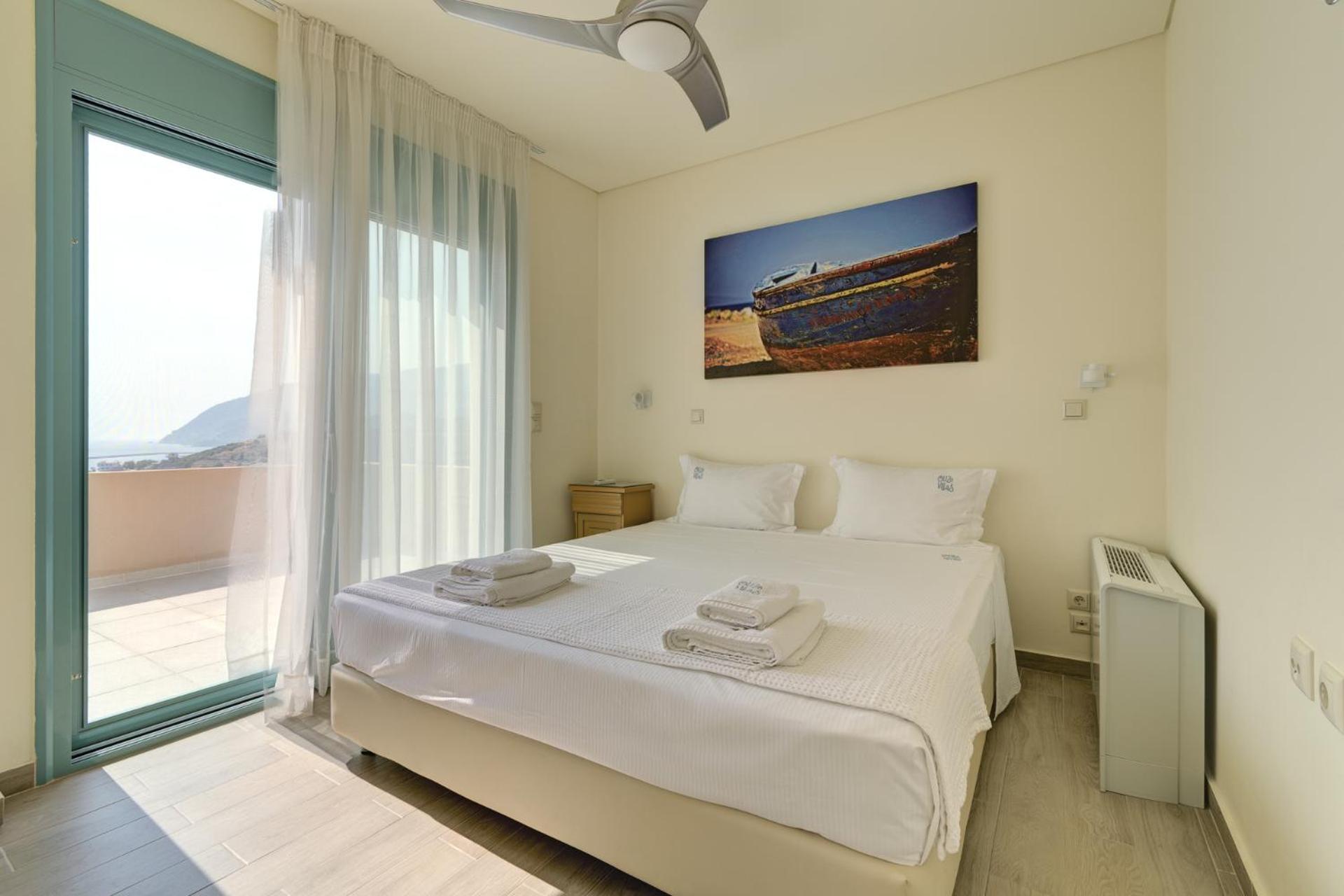 Ouzo Panoramic Houses 2, With Private Pool Plomari Luaran gambar